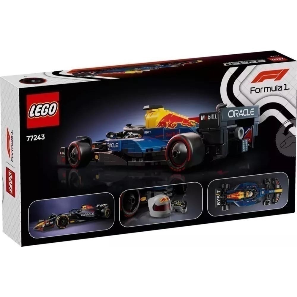 [樂享積木][可刷卡] LEGO 77243 紅牛 RB20 F1R Race Car 極速賽車系列-細節圖2