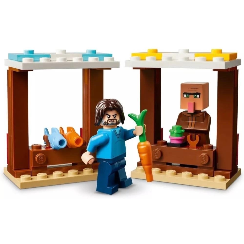 [樂享積木] LEGO 21273 地獄幽靈氣球進攻村莊 Minecraft系列-細節圖8