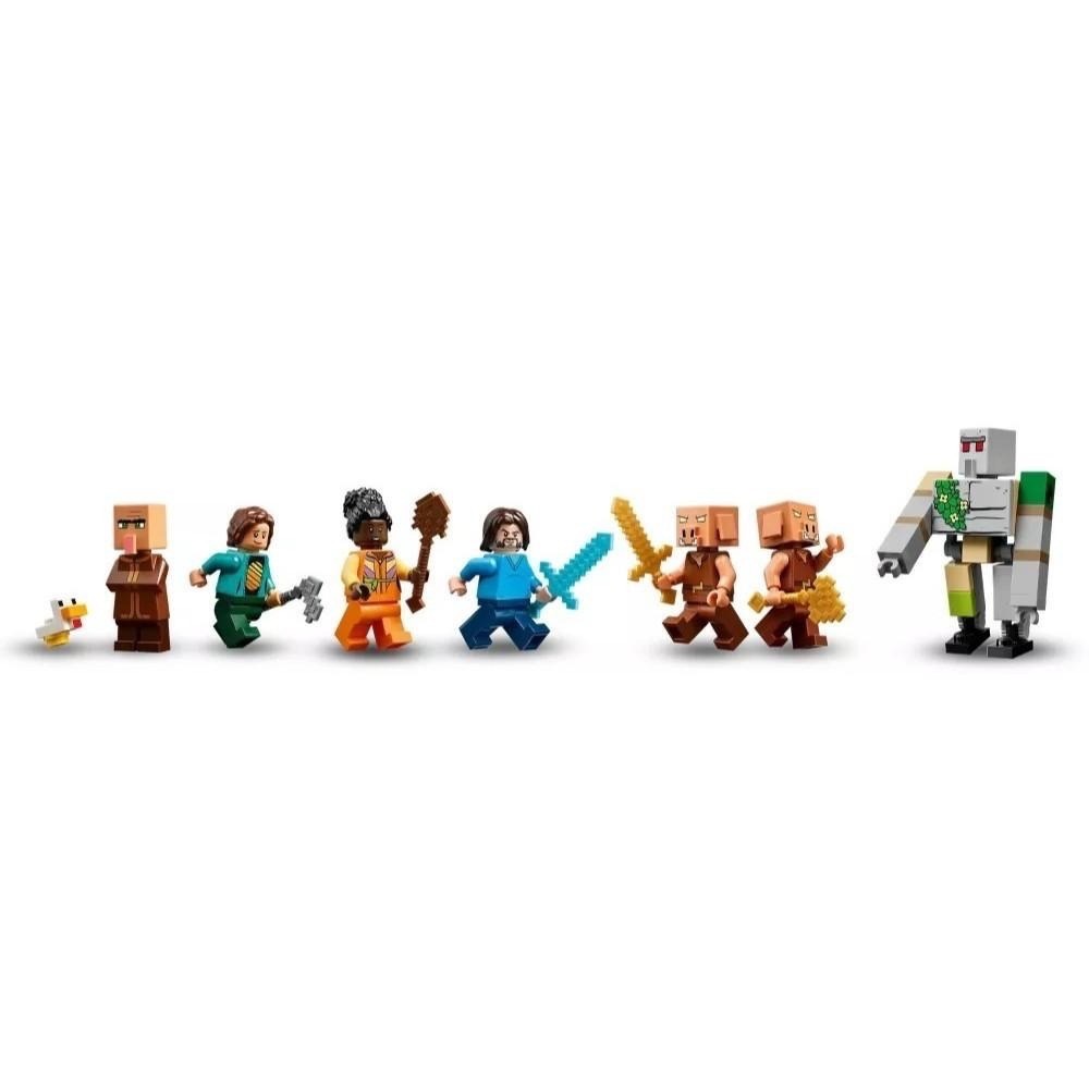 [樂享積木] LEGO 21273 地獄幽靈氣球進攻村莊 Minecraft系列-細節圖9