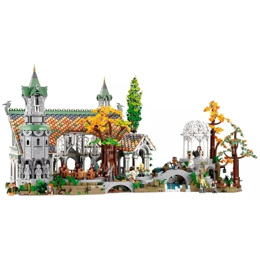 [樂享積木][可刷卡] LEGO 10316 魔戒-瑞文戴爾 ICONS系列-細節圖3