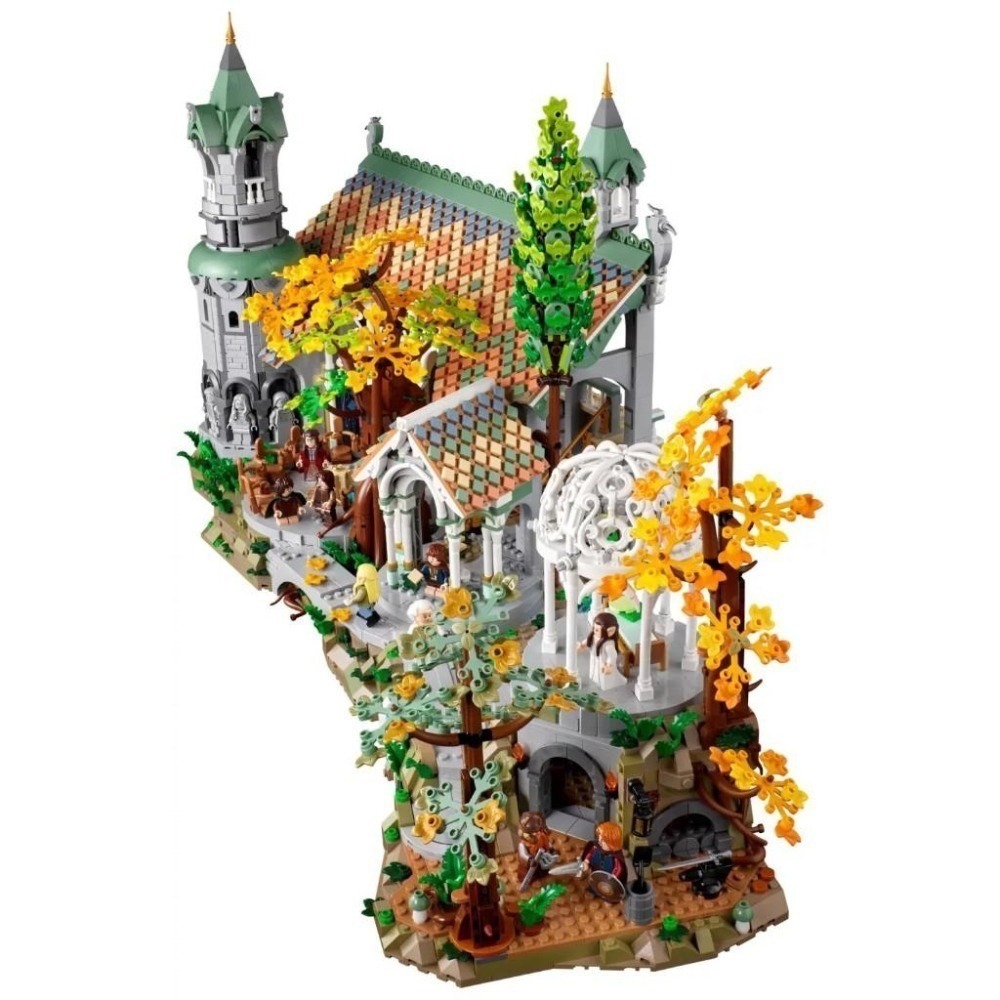 [樂享積木][可刷卡] LEGO 10316 魔戒-瑞文戴爾 ICONS系列-細節圖6