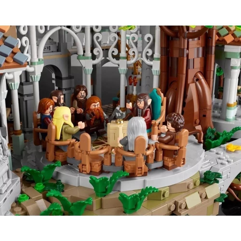 [樂享積木][可刷卡] LEGO 10316 魔戒-瑞文戴爾 ICONS系列-細節圖8