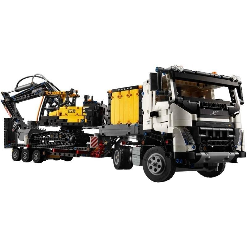 [樂享積木][可刷卡] LEGO 42175 Volvo FMX 卡車和 EC230 電動挖掘機 科技系列-細節圖3