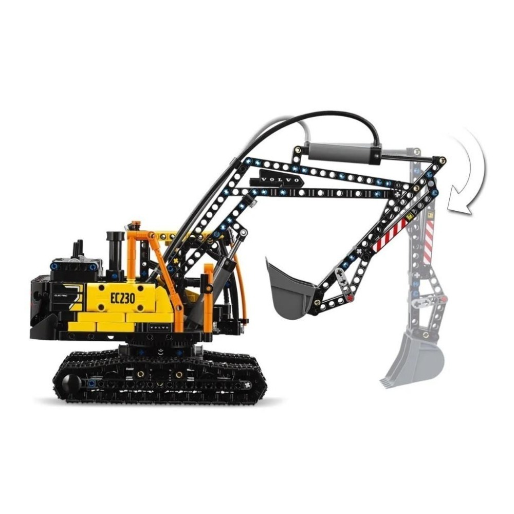 [樂享積木][可刷卡] LEGO 42175 Volvo FMX 卡車和 EC230 電動挖掘機 科技系列-細節圖8