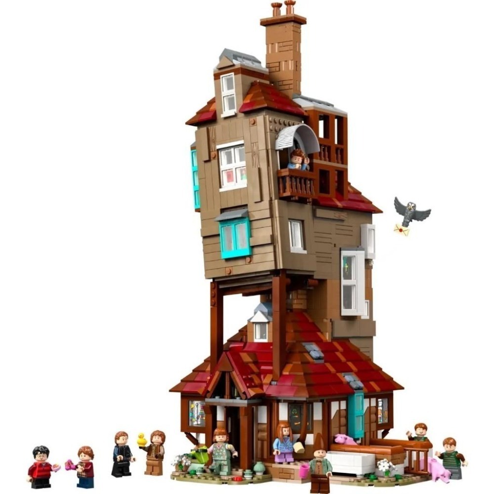 [樂享積木][可刷卡] LEGO 76437 衛斯理的家 洞穴屋 典藏版 哈利波特系列-細節圖3