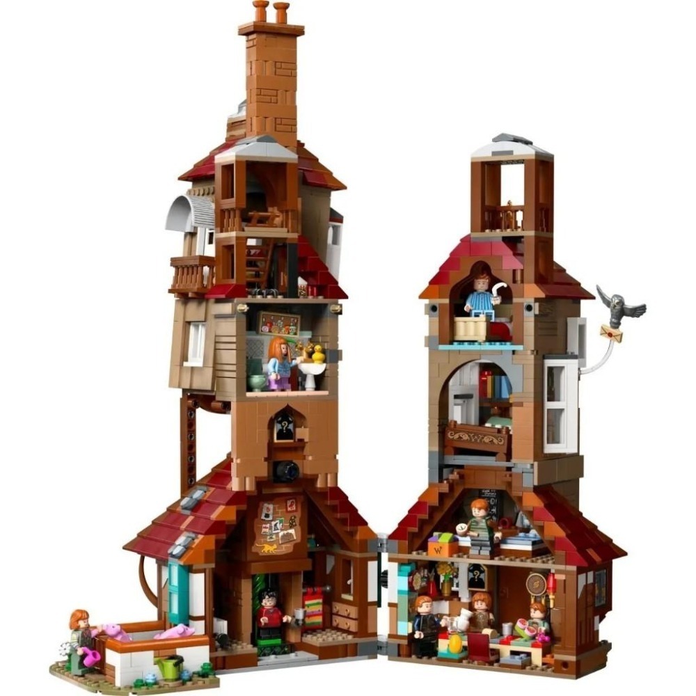 [樂享積木][可刷卡] LEGO 76437 衛斯理的家 洞穴屋 典藏版 哈利波特系列-細節圖4
