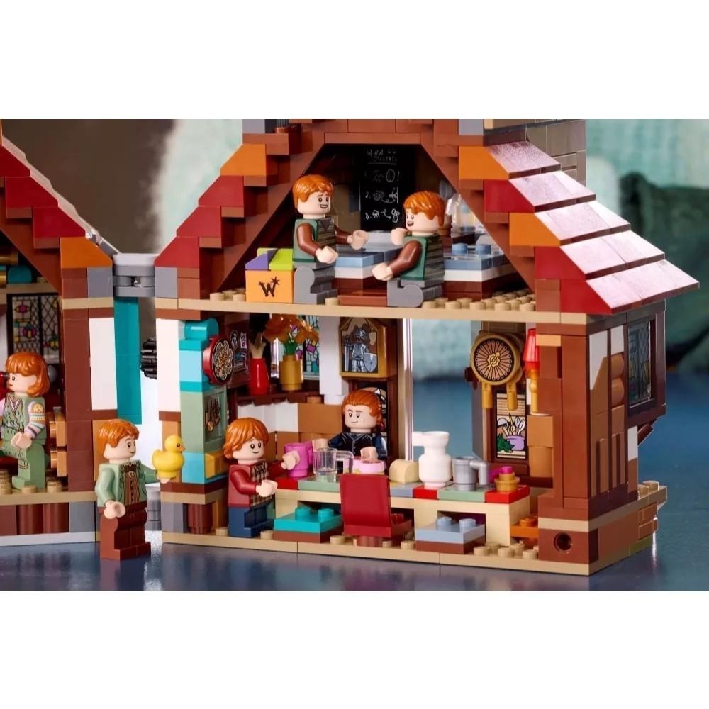 [樂享積木][可刷卡] LEGO 76437 衛斯理的家 洞穴屋 典藏版 哈利波特系列-細節圖6