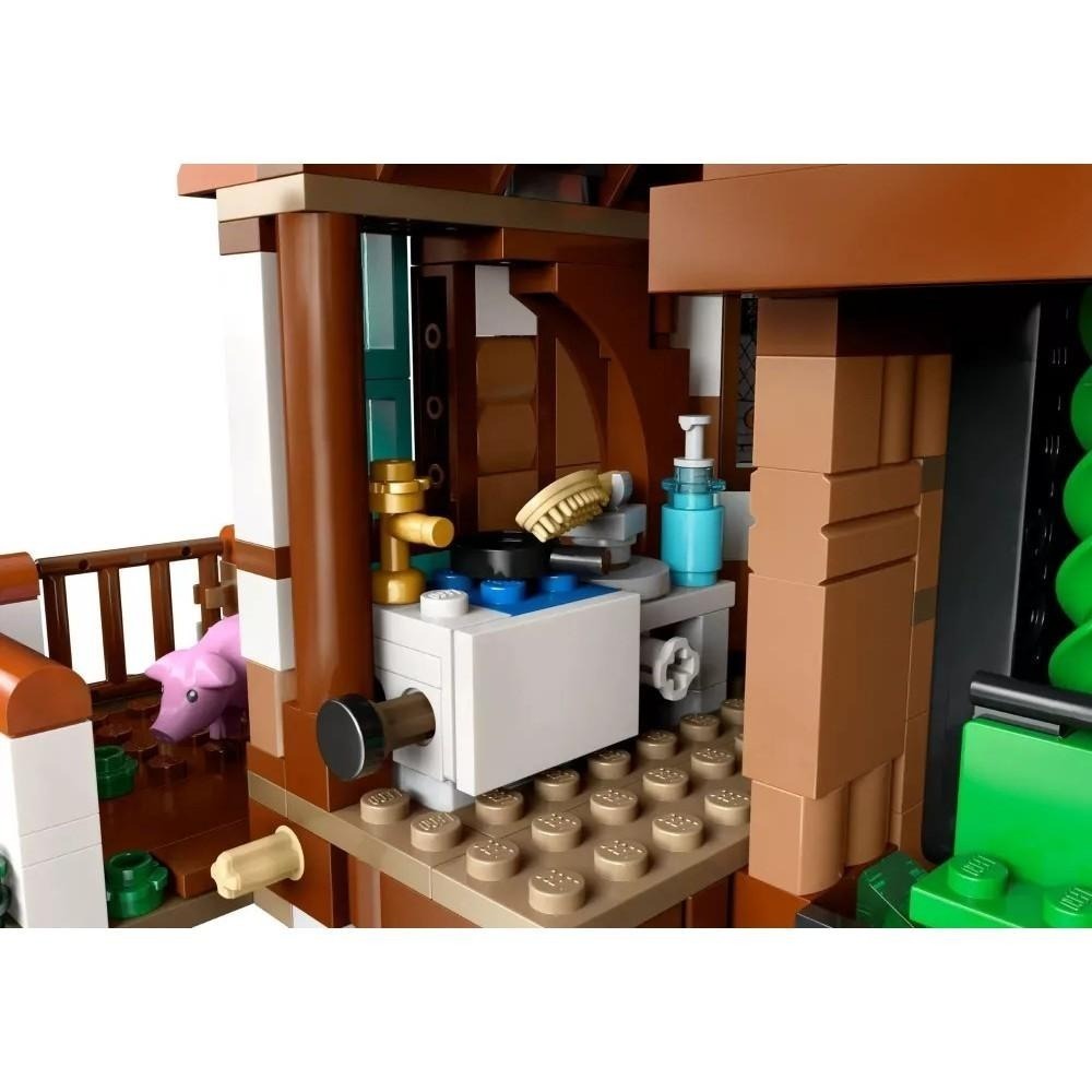 [樂享積木][可刷卡] LEGO 76437 衛斯理的家 洞穴屋 典藏版 哈利波特系列-細節圖7