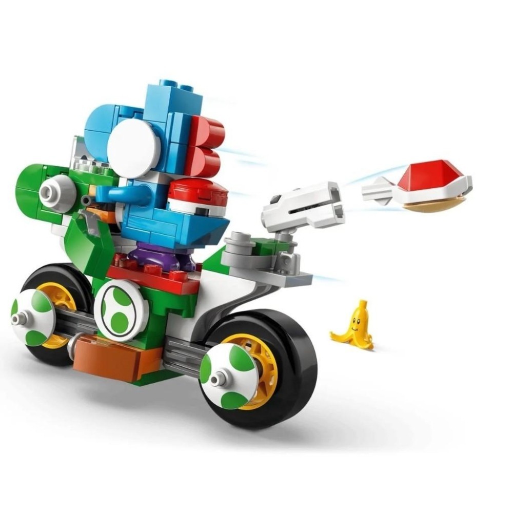[樂享積木] LEGO 72031 瑪利歐賽車 耀西摩托車 瑪利歐系列-細節圖5