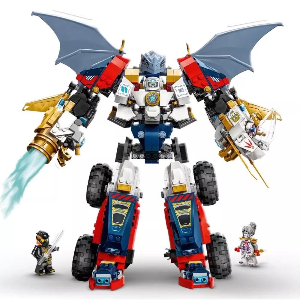 [樂享積木][可刷卡] LEGO 71834 冰忍的終極合體機械人 旋風忍者系列-細節圖4