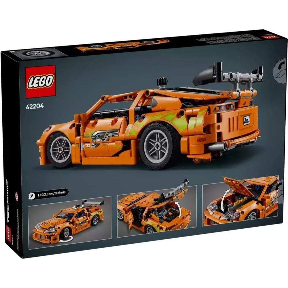 [樂享積木]LEGO 42204 玩命關頭Fast and Furious Toyota SupraMK4 科技系列-細節圖2