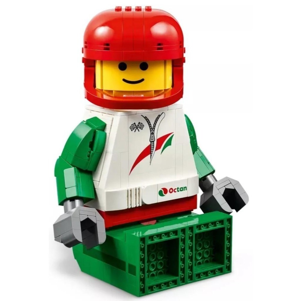 [樂享積木] LEGO 40819 放大版賽車手人偶 Iconic系列-細節圖4