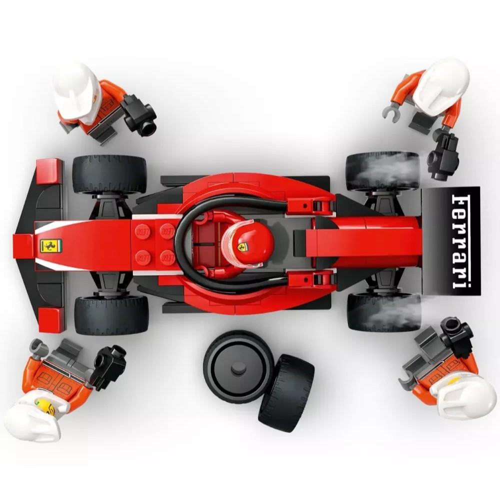 [樂享積木] LEGO 60443 F1 維修站、維修人員和 Ferrari 汽車 城市系列-細節圖6