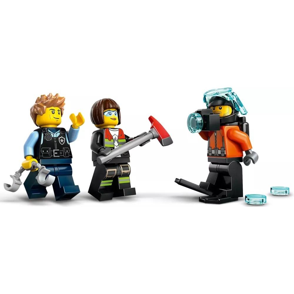 [樂享積木] LEGO 60462 直升機、消防車和潛水艇套裝 城市系列-細節圖7
