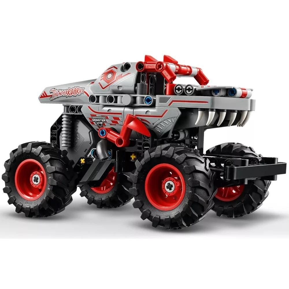 [樂享積木] LEGO 42200 怪獸卡車 ThunderROARus 迴力車 科技系列-細節圖3