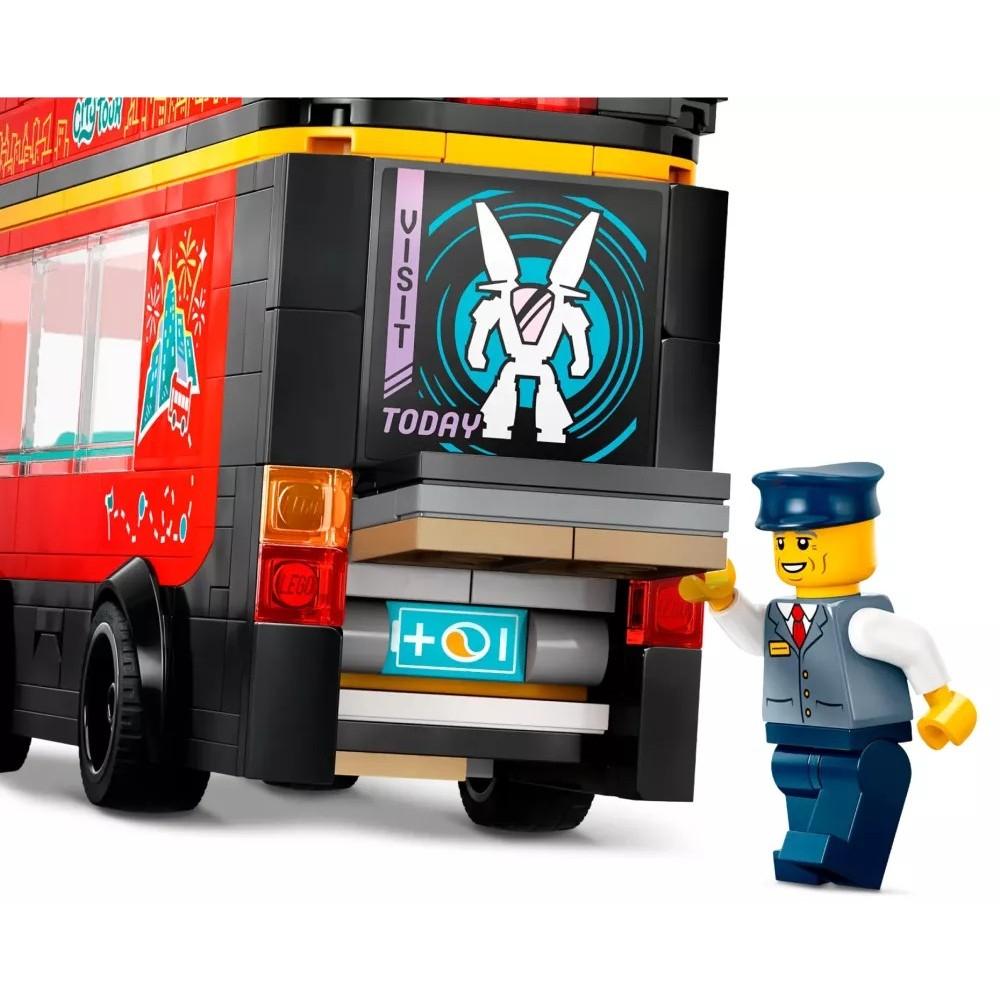 [樂享積木] LEGO 60407 紅色雙層觀光巴士 城市系列-細節圖6