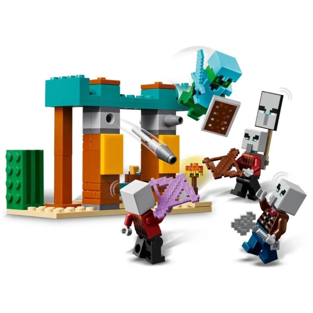 [樂享積木] LEGO 21267 厄民沙漠巡邏 Minecraft系列-細節圖4