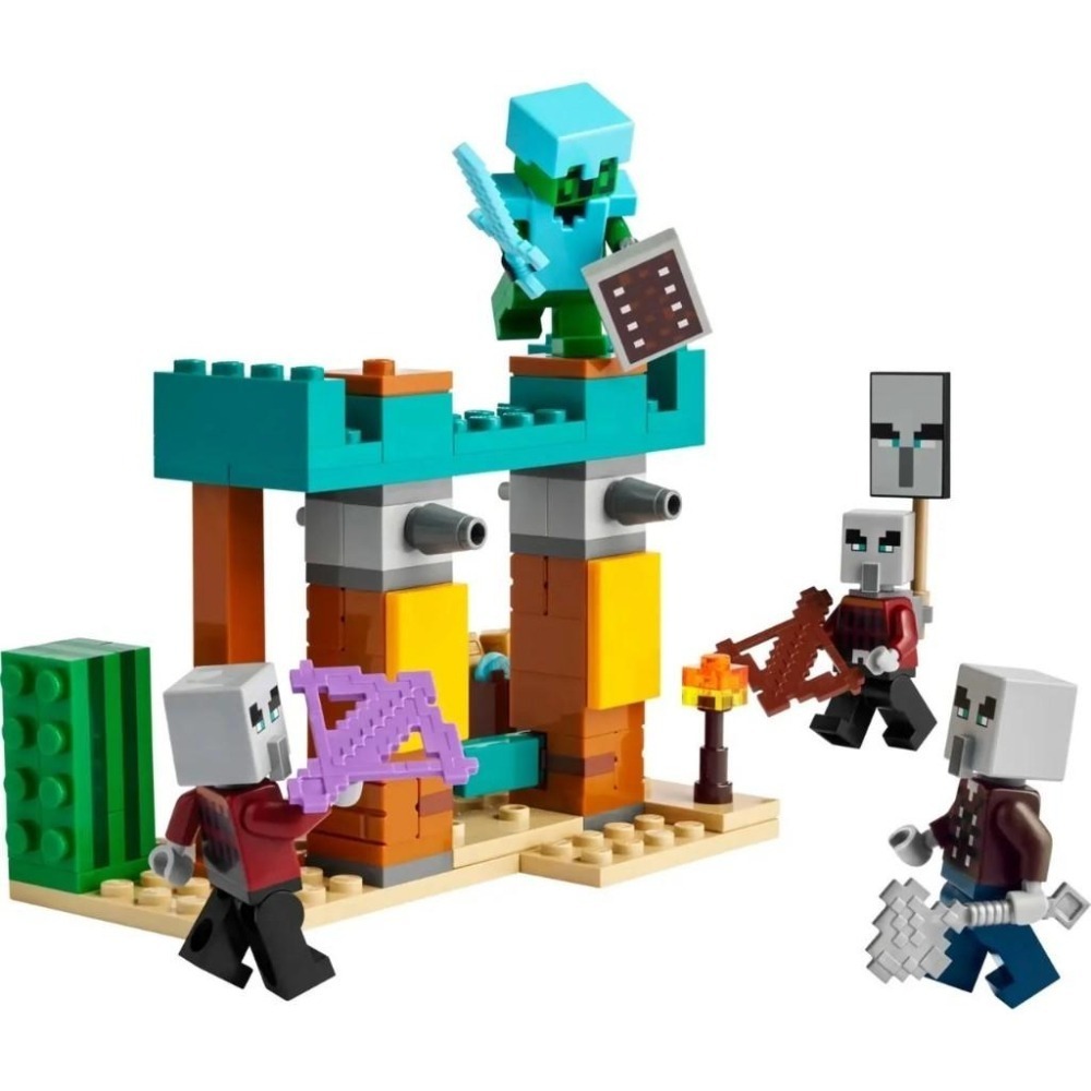 [樂享積木][可刷卡] LEGO 21267 厄民沙漠巡邏 Minecraft系列-細節圖3