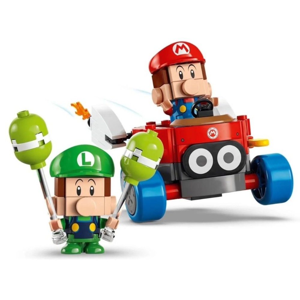 [樂享積木] LEGO 72034 瑪利歐賽車 瑪利歐寶寶vs路易吉寶寶 瑪利歐系列-細節圖6