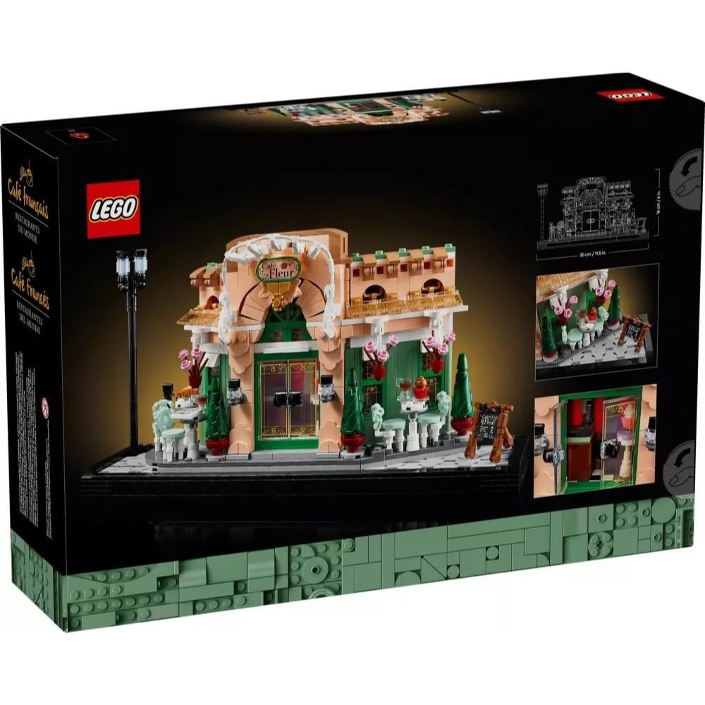 [樂享積木][可刷卡] LEGO 10362 法國咖啡館 ICONS系列-細節圖2