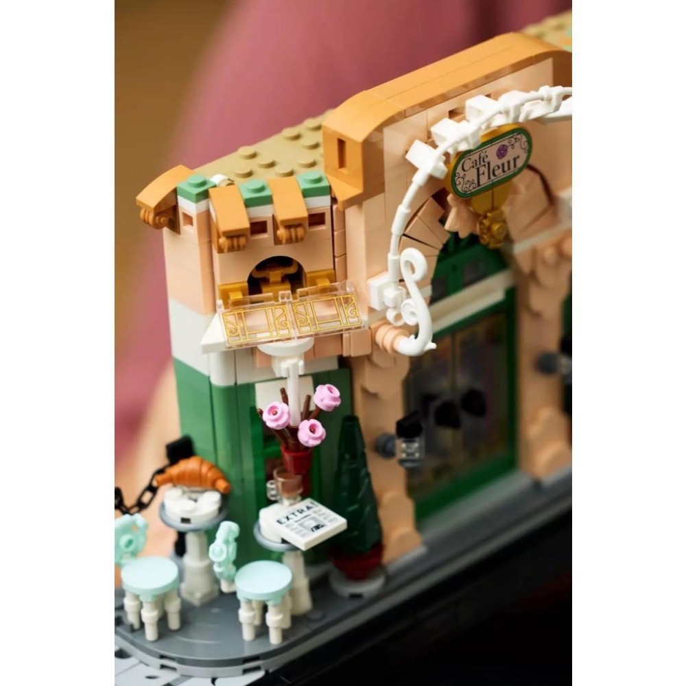 [樂享積木][可刷卡] LEGO 10362 法國咖啡館 ICONS系列-細節圖8