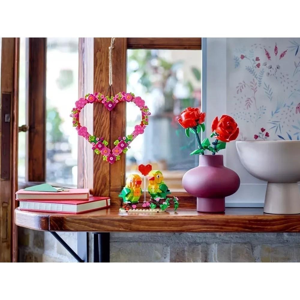 [樂享積木] LEGO 40638 心形裝飾 花藝系列-細節圖5
