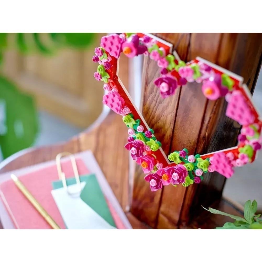 [樂享積木] LEGO 40638 心形裝飾 花藝系列-細節圖3
