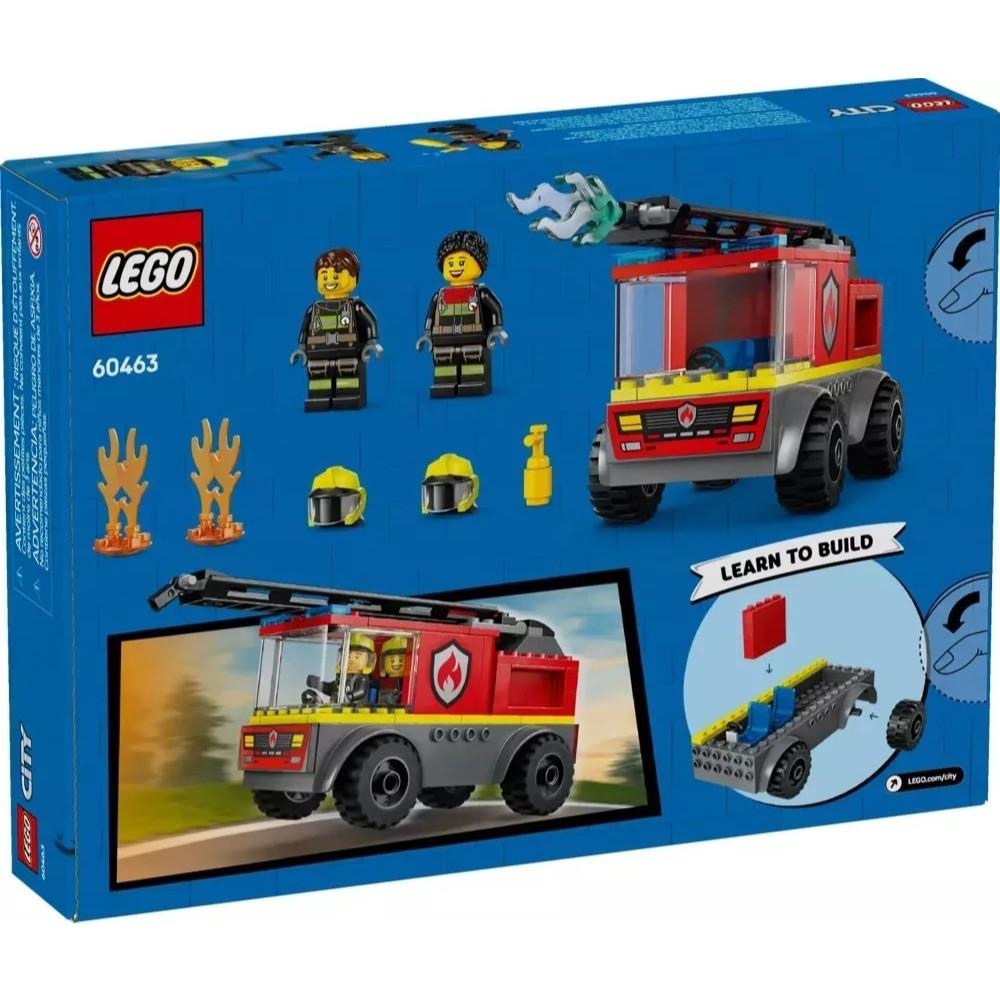 [樂享積木][可刷卡] LEGO 60463 雲梯消防車 城市系列-細節圖2