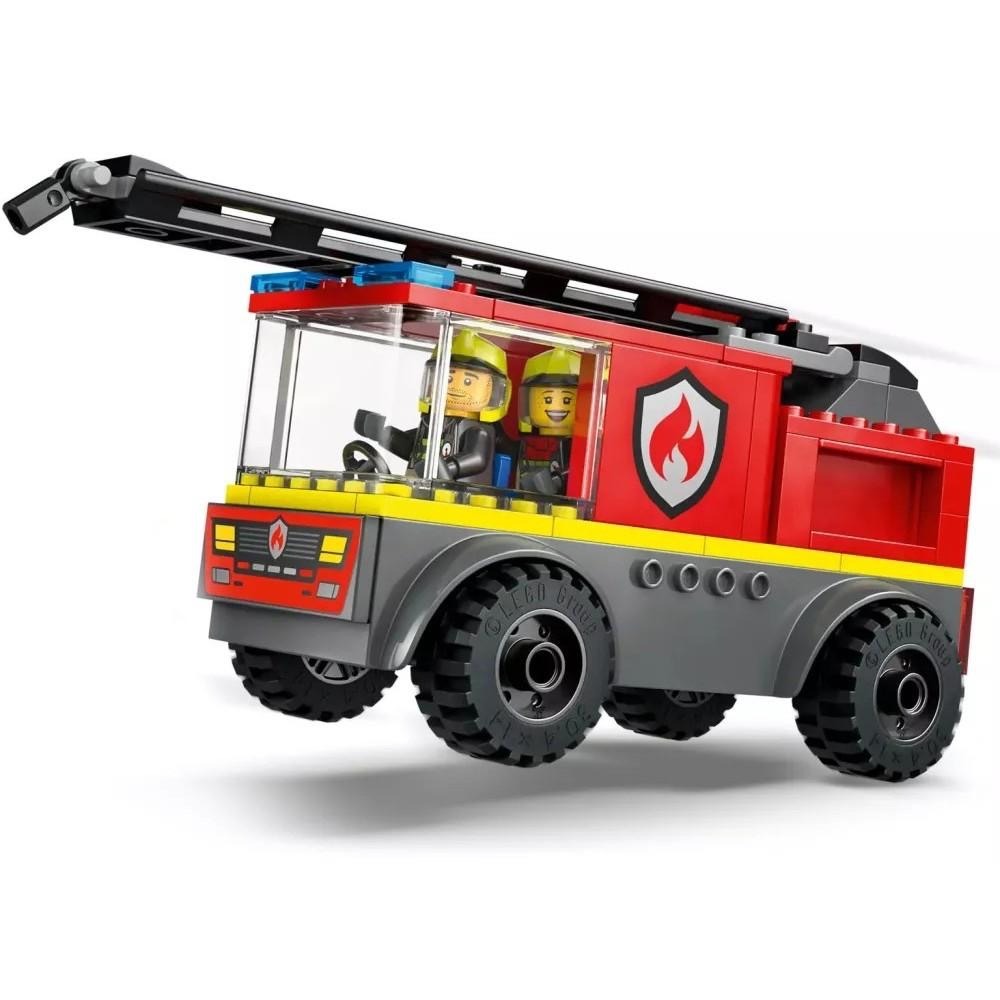 [樂享積木][可刷卡] LEGO 60463 雲梯消防車 城市系列-細節圖4