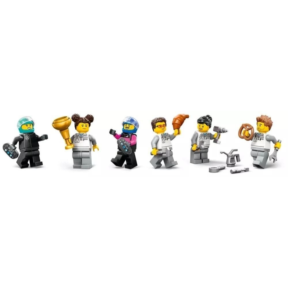 [樂享積木][可刷卡] LEGO 60444 F1 車庫和 Mercedes-AMG & Alpine 城市系列-細節圖7