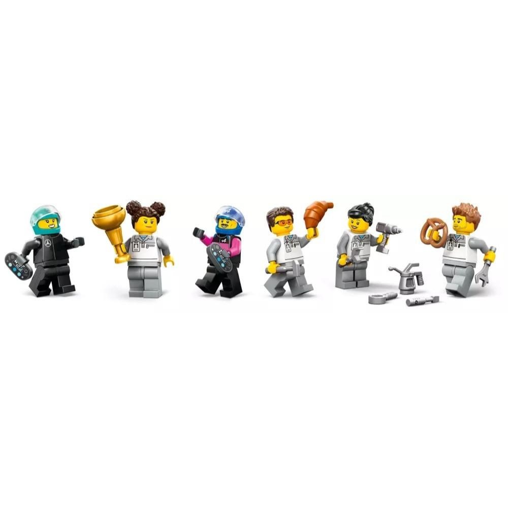 [樂享積木] LEGO 60444 F1 車庫和 Mercedes-AMG & Alpine 汽車 城市系列-細節圖7