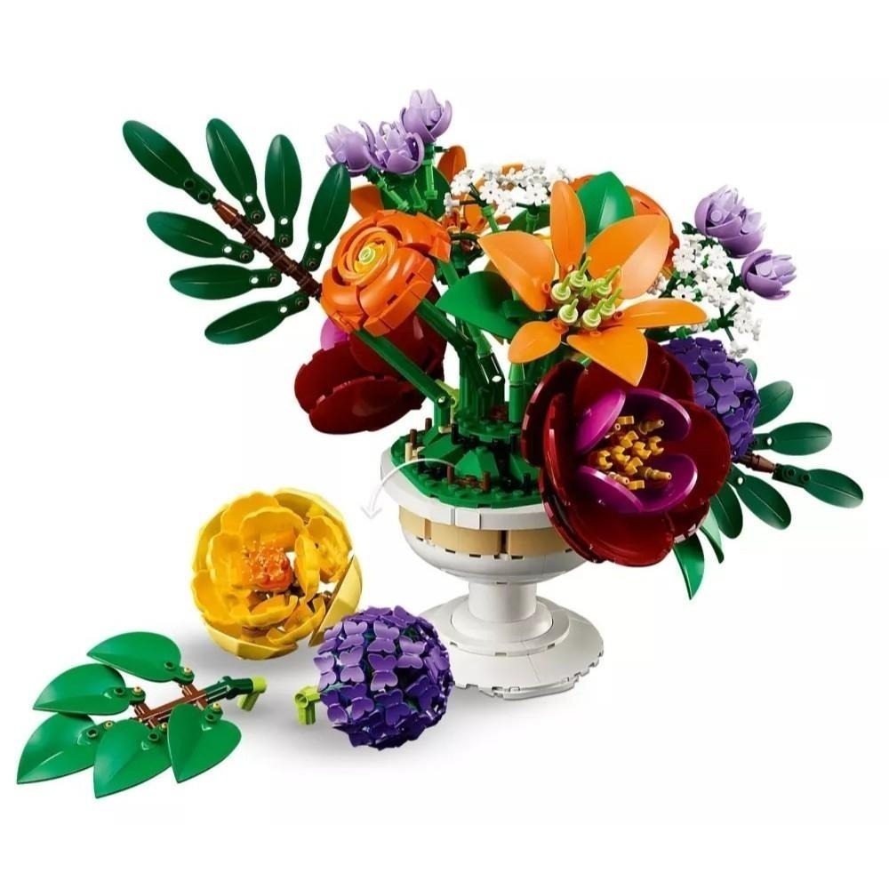 [樂享積木] LEGO 10345 插花擺飾 ICONS系列-細節圖6