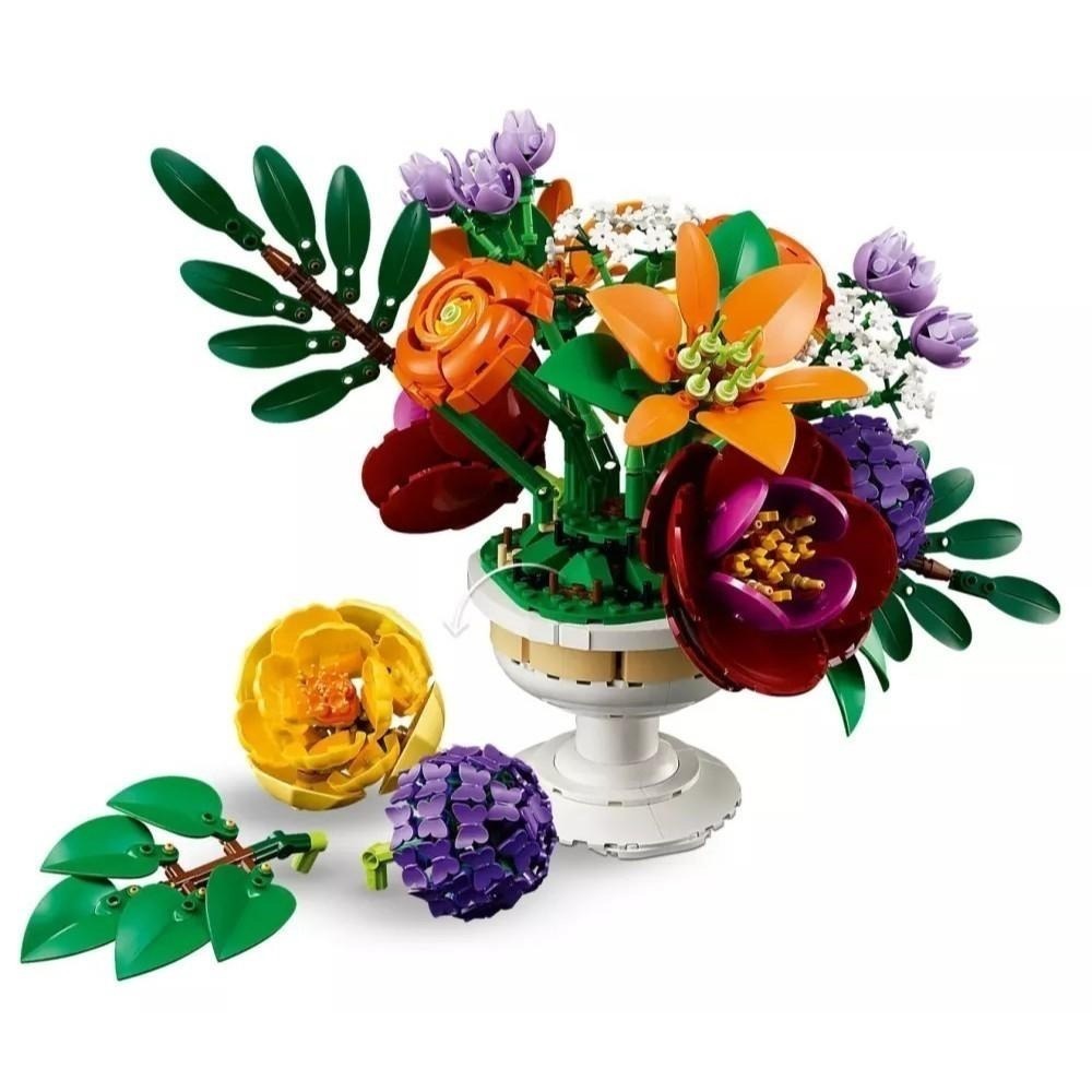 [樂享積木] LEGO 10345 插花擺飾 ICONS系列-細節圖6