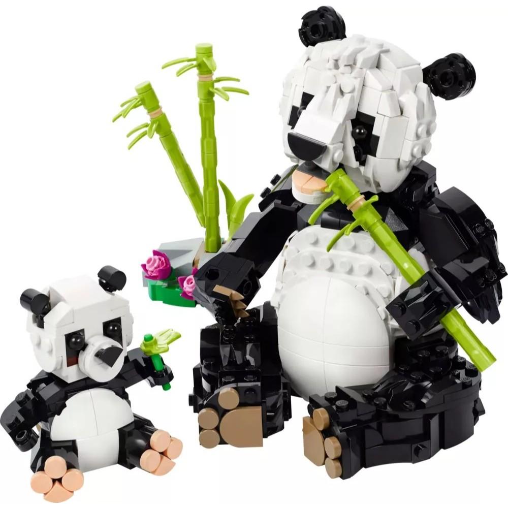 [樂享積木] LEGO 31165 野生動物：熊貓家庭 創意3合一系列-細節圖3
