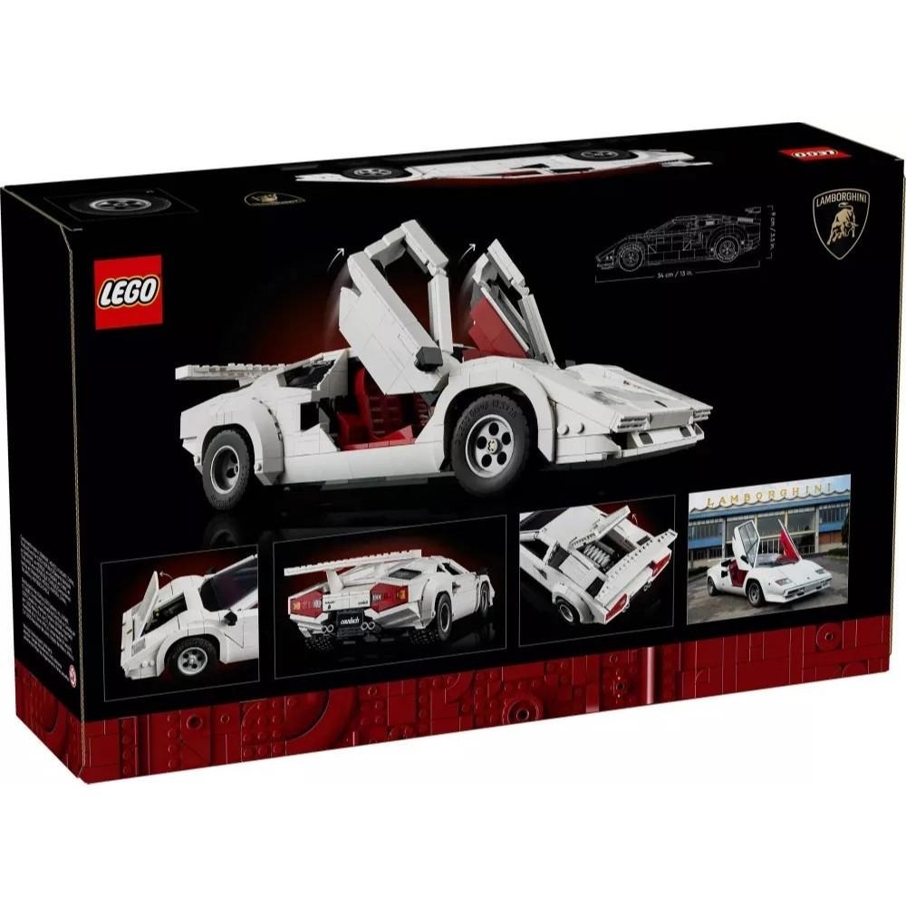 [樂享積木] LEGO 10337 藍寶堅尼 Lamborghini Countach 5000 ICONS系列-細節圖2