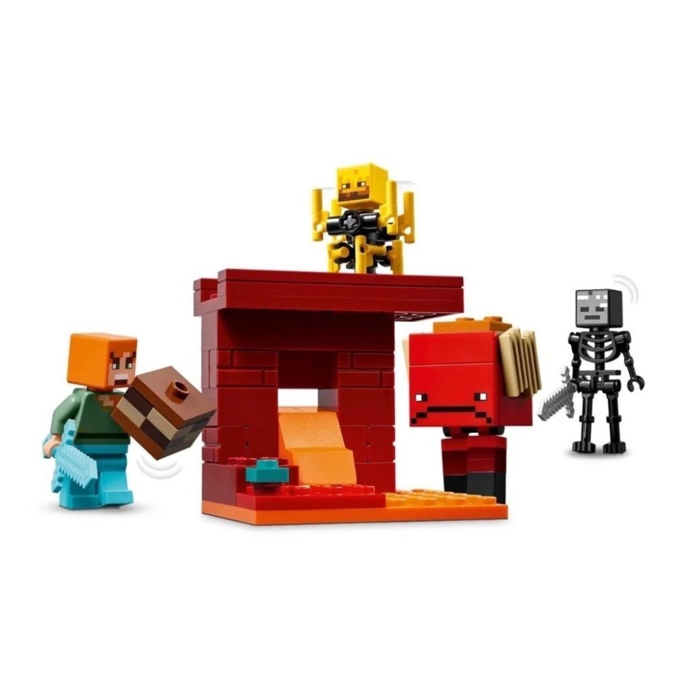 [樂享積木][可刷卡] LEGO 21266 地獄熔岩大戰 Minecraft系列-細節圖4