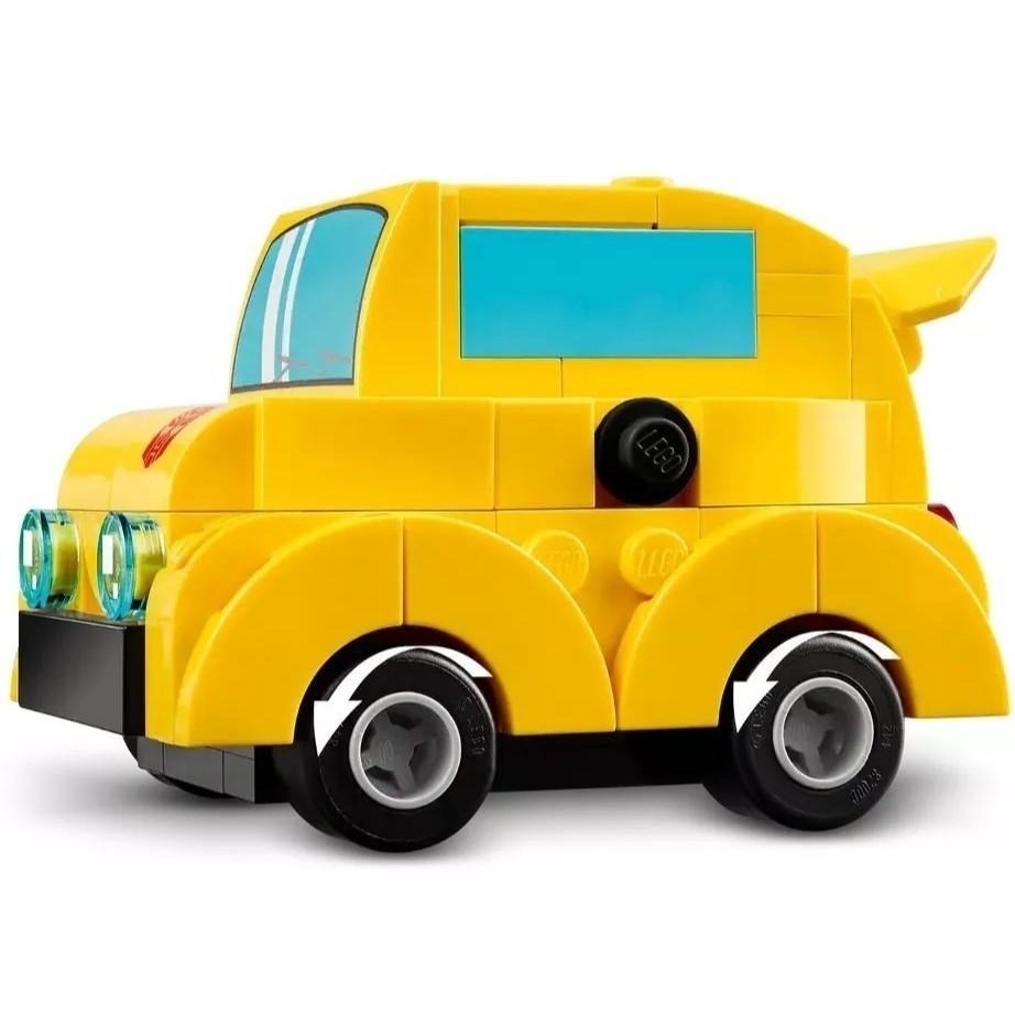 [樂享積木] LEGO 40804 大黃蜂機器人和車輛 BrickHeadz系列-細節圖5