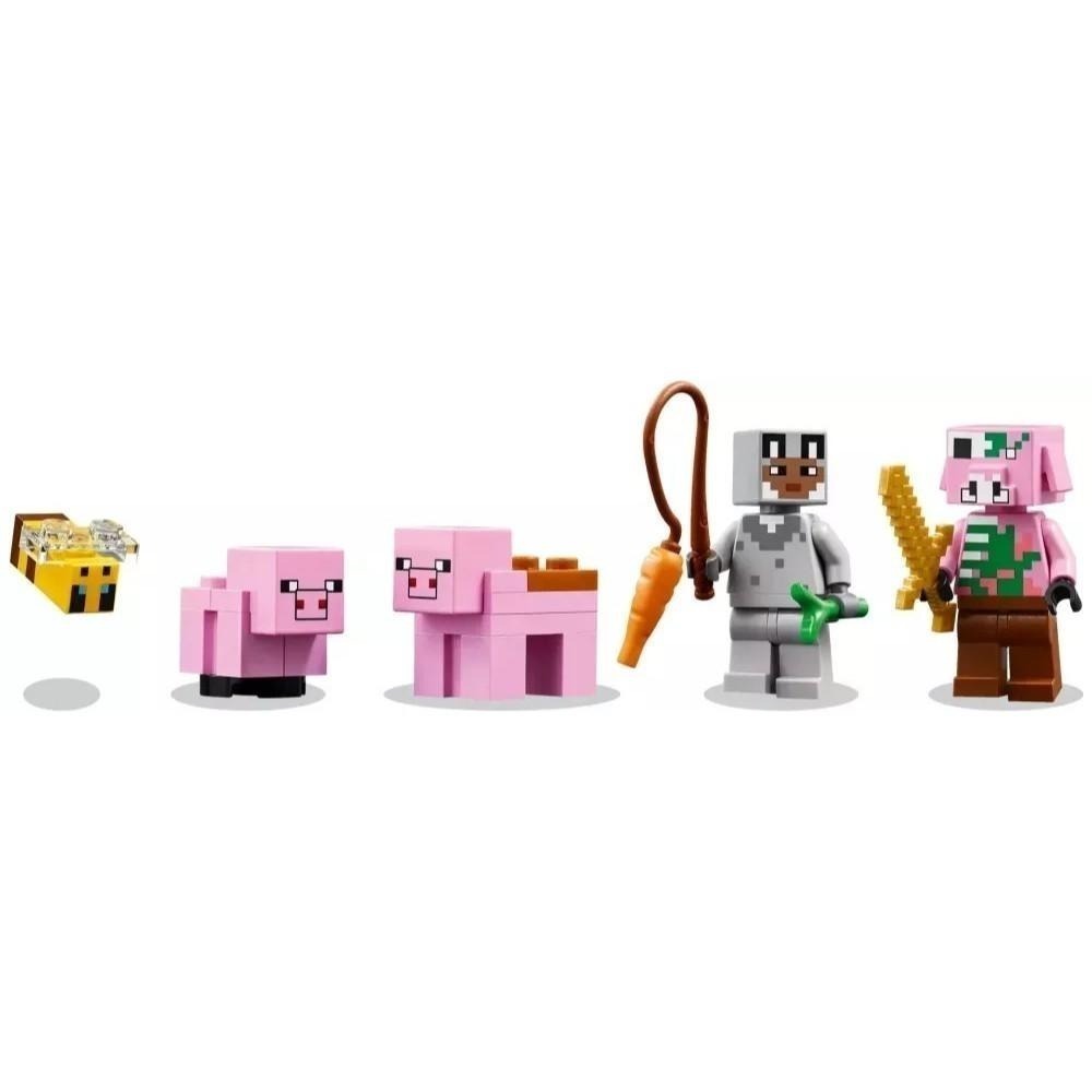 [樂享積木][可刷卡] LEGO 21268 小豬寶寶之家 Minecraft系列-細節圖7