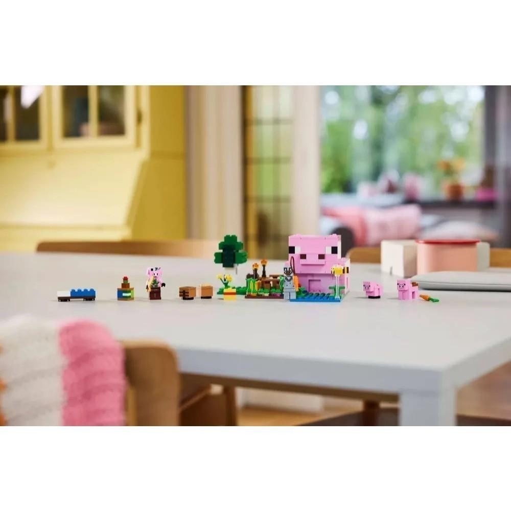 [樂享積木][可刷卡] LEGO 21268 小豬寶寶之家 Minecraft系列-細節圖8
