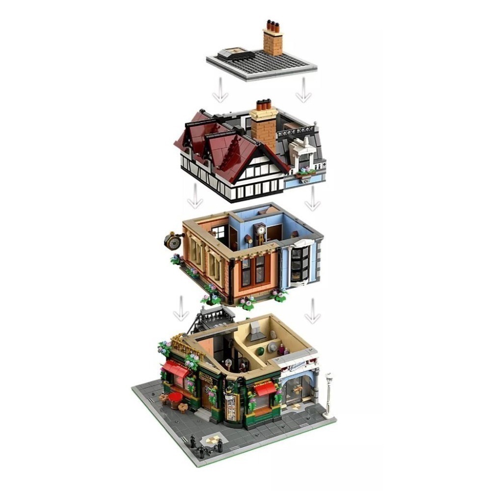 [樂享積木][可刷卡] LEGO 10350 都鐸式街景ICONS系列-細節圖5