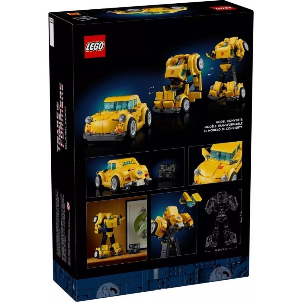 [樂享積木][可刷卡] LEGO 10338 Bumblebee ICONS系列-細節圖2
