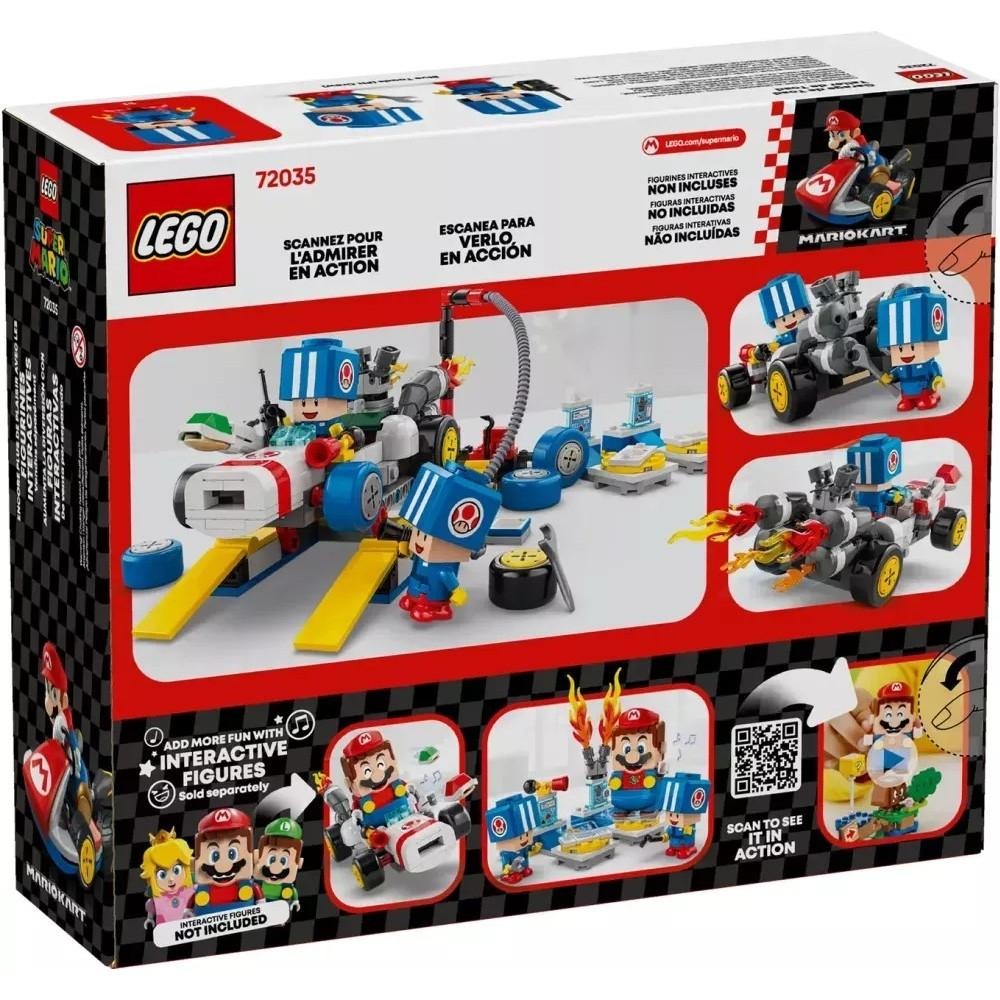 [樂享積木][可刷卡] LEGO 72035 瑪利歐賽車 奇諾比奧的車庫 瑪利歐系列-細節圖2