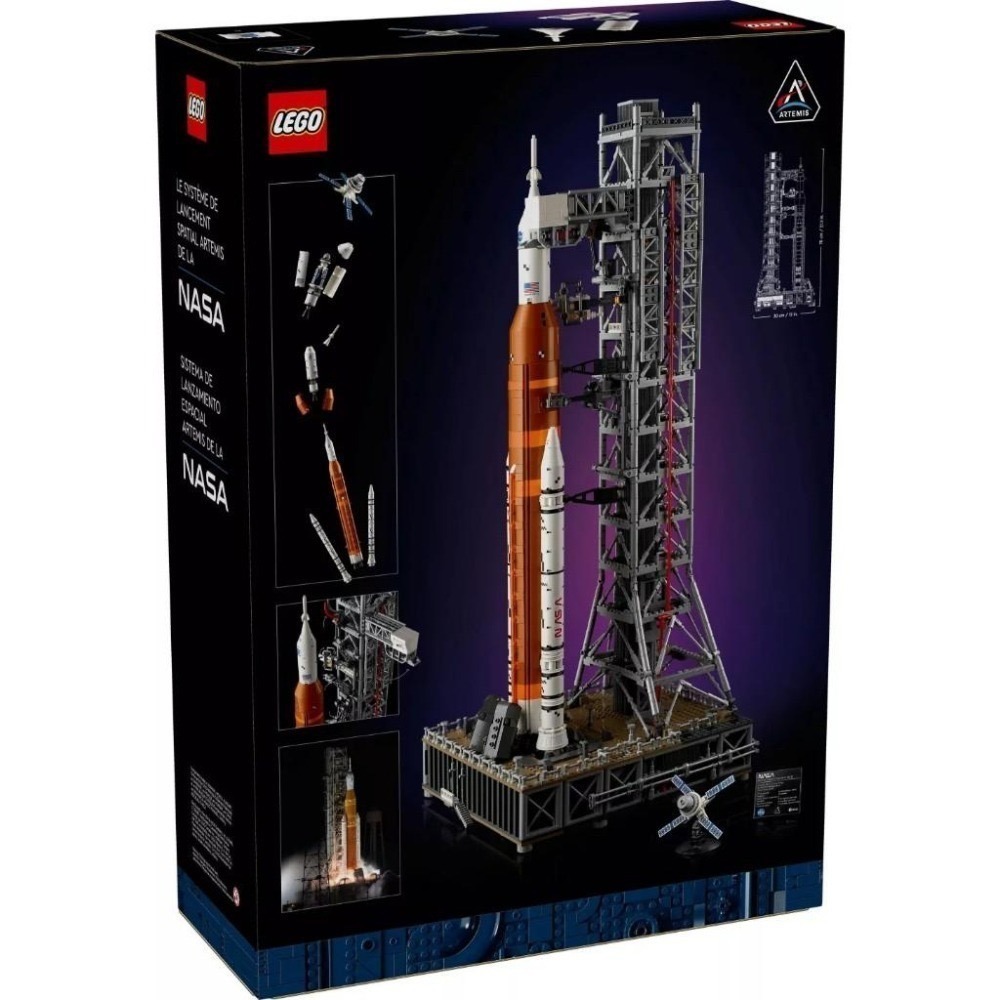 [樂享積木][可刷卡] LEGO 10341 NASA 阿爾特米斯太空發射系統 ICONS系列-細節圖2