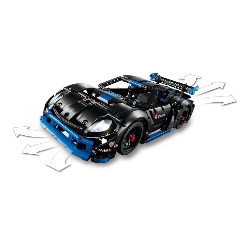 [樂享積木][可刷卡] LEGO 42176 保時捷 GT4 e-Performance 賽車 遙控車 科技系列-細節圖4