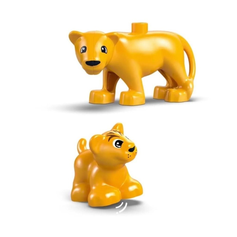 [樂享積木] LEGO 10442 野生動物家庭：企鵝和獅子 得寶系列-細節圖6