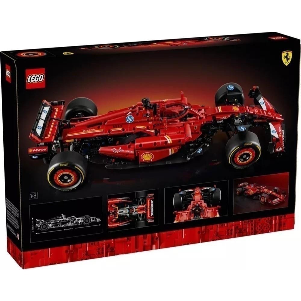 [樂享積木] LEGO 42207 法拉利 Ferrari SF-24 F1 Car 科技系列-細節圖2