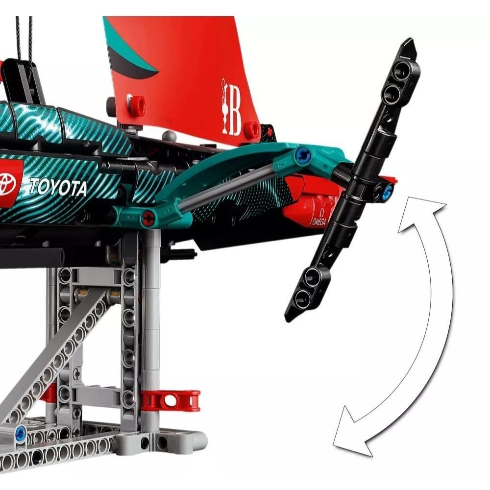 [樂享積木][可刷卡] LEGO 42174 阿聯酋航空紐西蘭隊 AC75 單體水翼帆船 科技系列-細節圖8