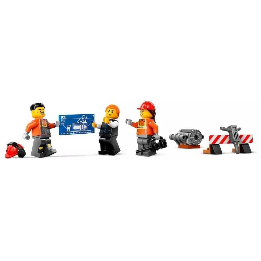 [樂享積木][可刷卡] LEGO 60420 工程挖掘機 城市系列-細節圖7