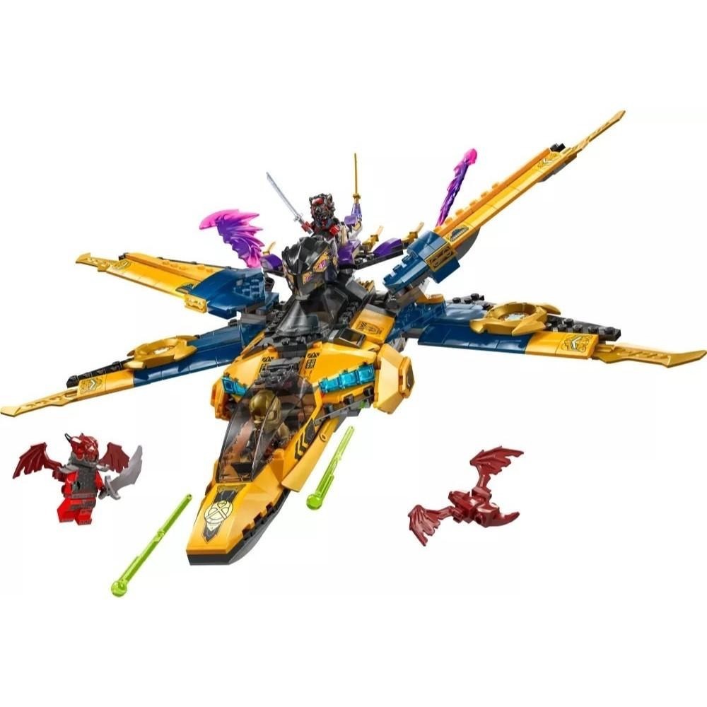 [樂享積木][可刷卡] LEGO 71833 拉斯和亞林的超級風暴噴射機 旋風忍者系列-細節圖3