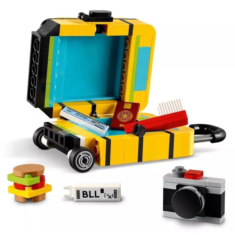[樂享積木] LEGO 40817 黃色旅行箱 Yellow Travel Suitcase-細節圖4